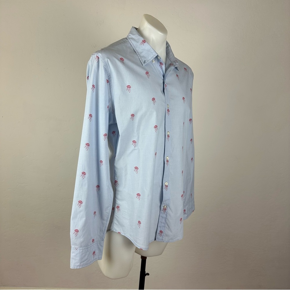 Bonobos Jellyfish Oxford Shirt - Picture 4 of 8